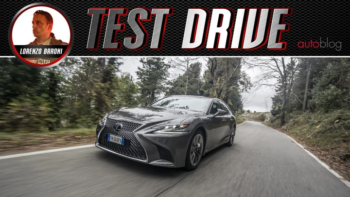 Lexus LS500h - la prova su strada