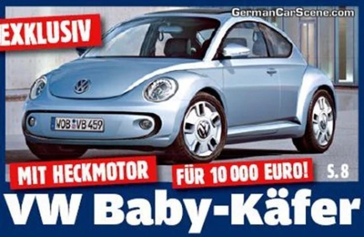 VW: in arrivo una piccola New Beetle a motore posteriore?