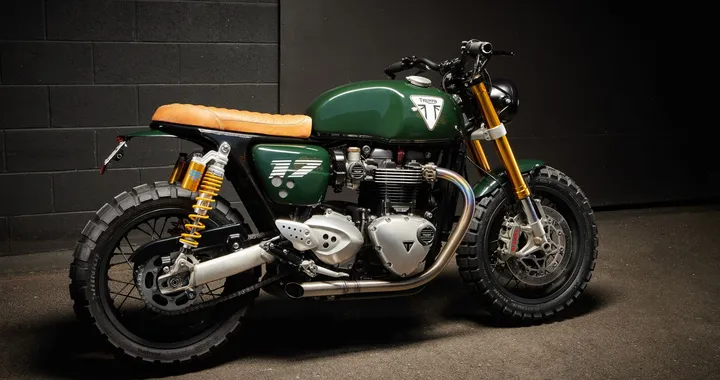 Triumph Thruxton R "EB1054" by Ellaspede