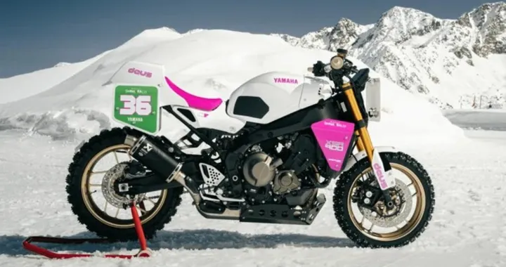 Yamaha XSR900: la folle trasformazione di Deus per il ghiaccio