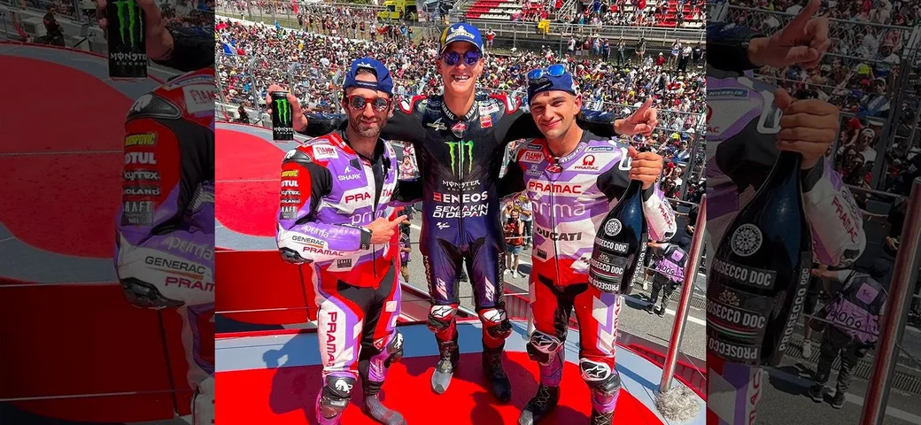 MotoGP Catalunya 2022: vince Fabio Quartararo. Cade Bagnaia, Aleix Espargarò esulta troppo presto