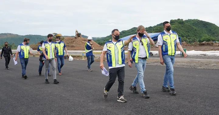 FIM e Dorna in visita al Mandalika International Street Circuit, in Indonesia: presto pronto per SBK e MotoGP