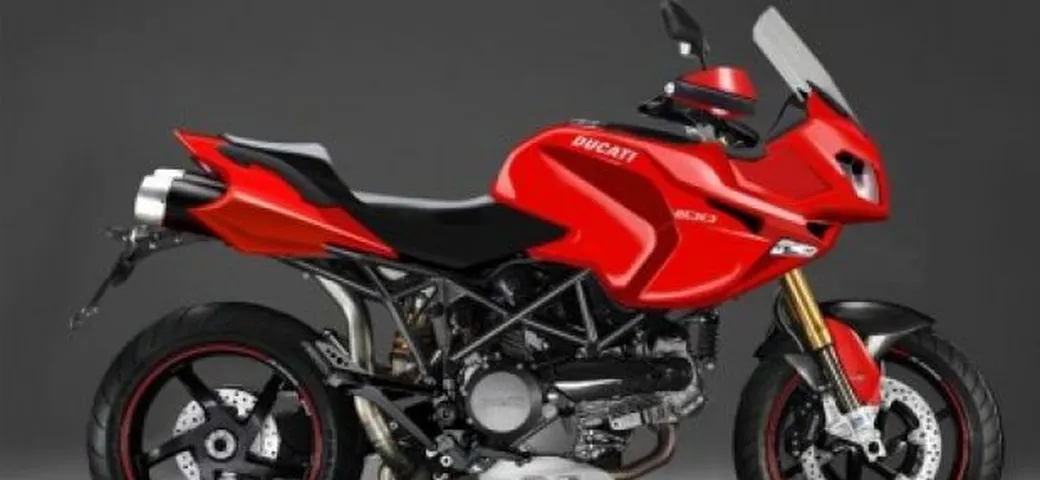 Dario Caroselli presenta il suo restyling della Ducati Multistrada