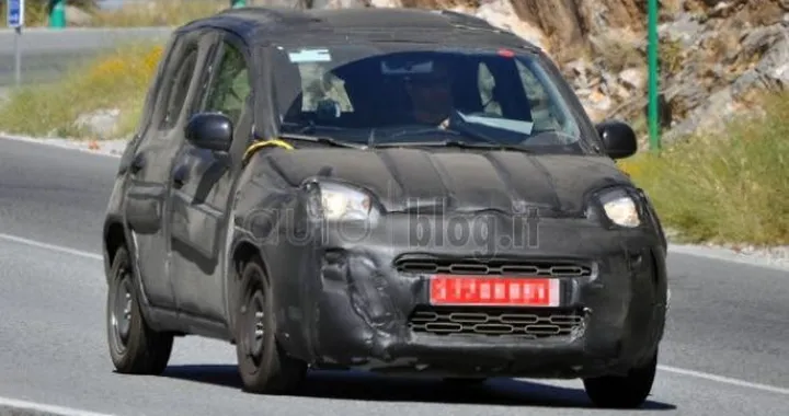 Foto spia Nuova Fiat Panda