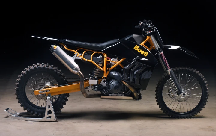Buell 1190 Dune Racer: prototipo Baja che fonde superbike e off road