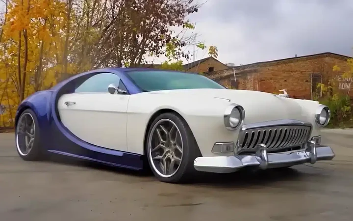 Volgatti: Il capolavoro artigianale che unisce Bugatti e Volga in un'auto unica