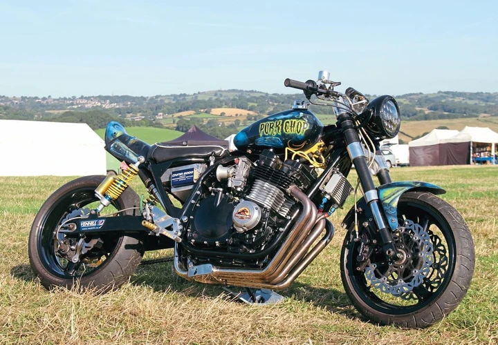 Un maiale arrabbiato su due ruote: la Suzuki GSX diventa Pork Chop