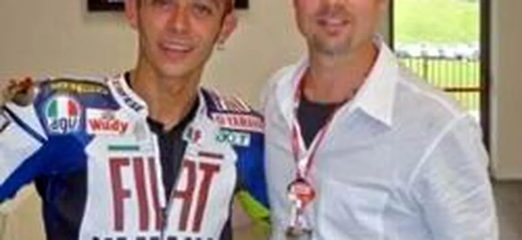 Brad Pitt? Vorrebbe essere Valentino Rossi