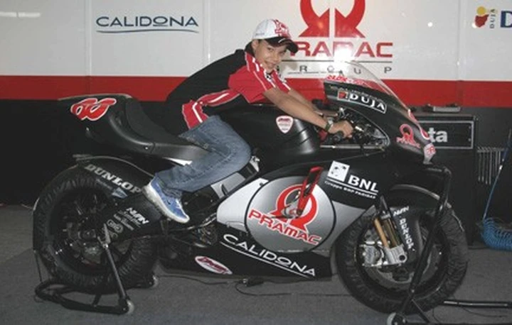 Il team Pramac D'Antin investe su un giovane 12enne