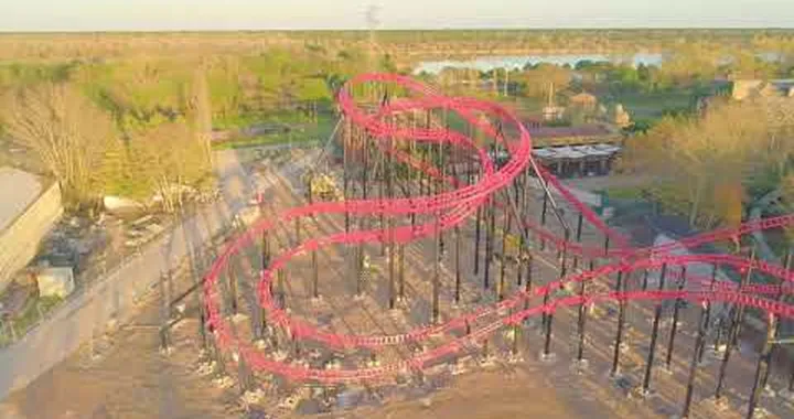 Ducati World a Mirabilandia in allestimento