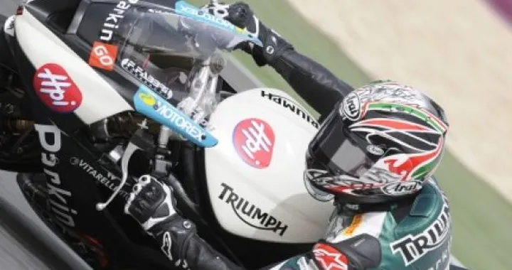 Losail Team ParkinGO Triumph BE1 Racing: bene McCoy, sfortuna per Nannelli
