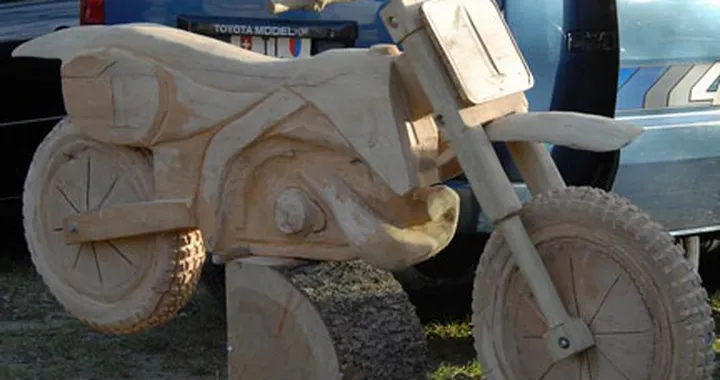 Foto del giorno: la wooden bike varesotta