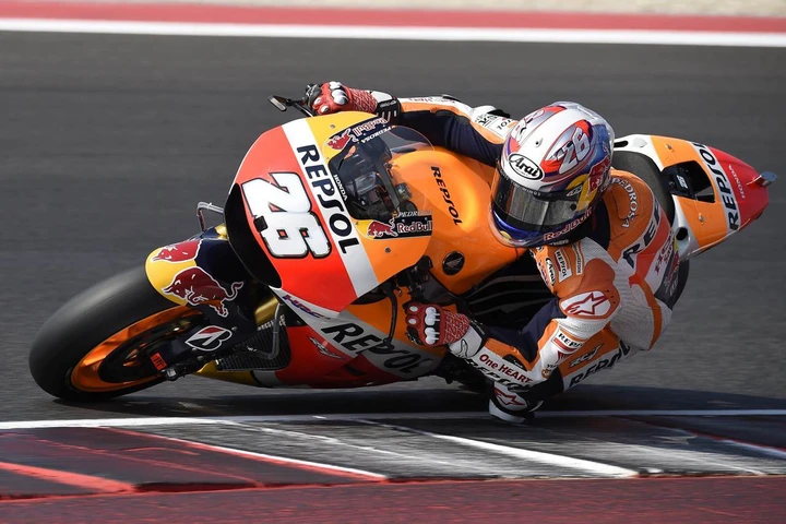 MotoGP Aragon: Pedrosa, che gara, con Valentino