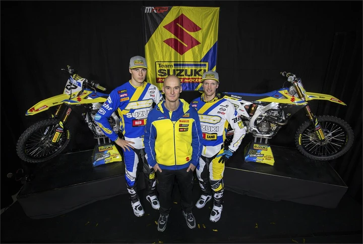 MXGP: il team Suzuki svela la RM-Z450WS 2018