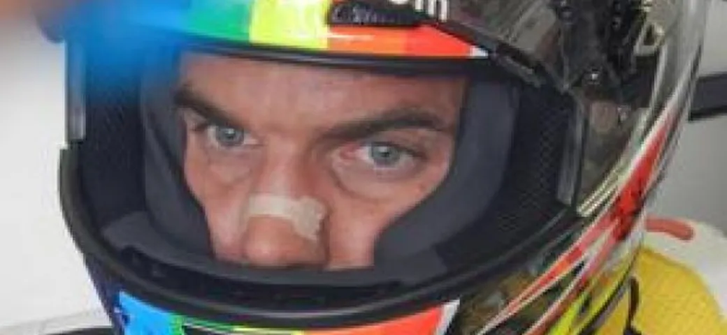 Moto2: Alex De Angelis con il team NGM Mobile Forward Racing nel 2012