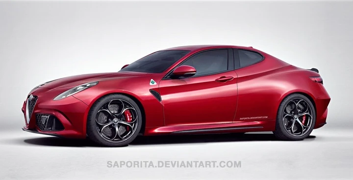 Alfa Romeo Giulia: i render della Sprint e della GTV