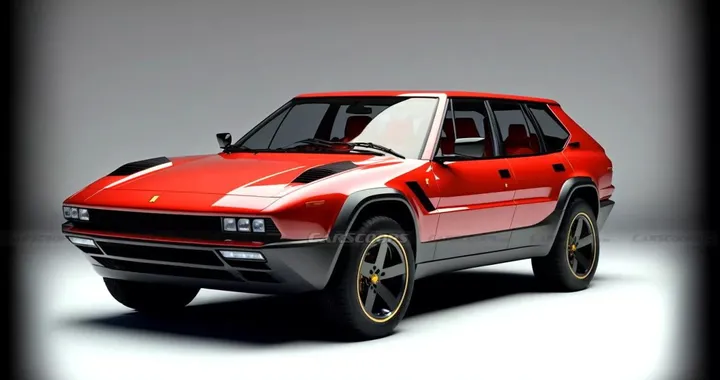 Come sarebbe stata la Ferrari Purosangue ai tempi della 308