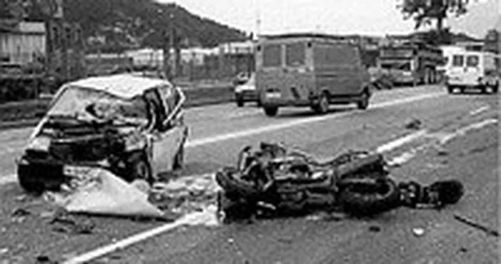 Incidenti stradali mortali, 70% motociclisti