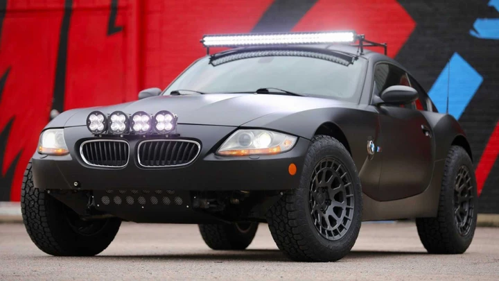 La Bmw Z4 M Coupé si trasforma in off-road
