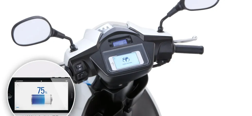 Terra Motors: arriva l'A4000i, scooter elettrico con connessione smartphone