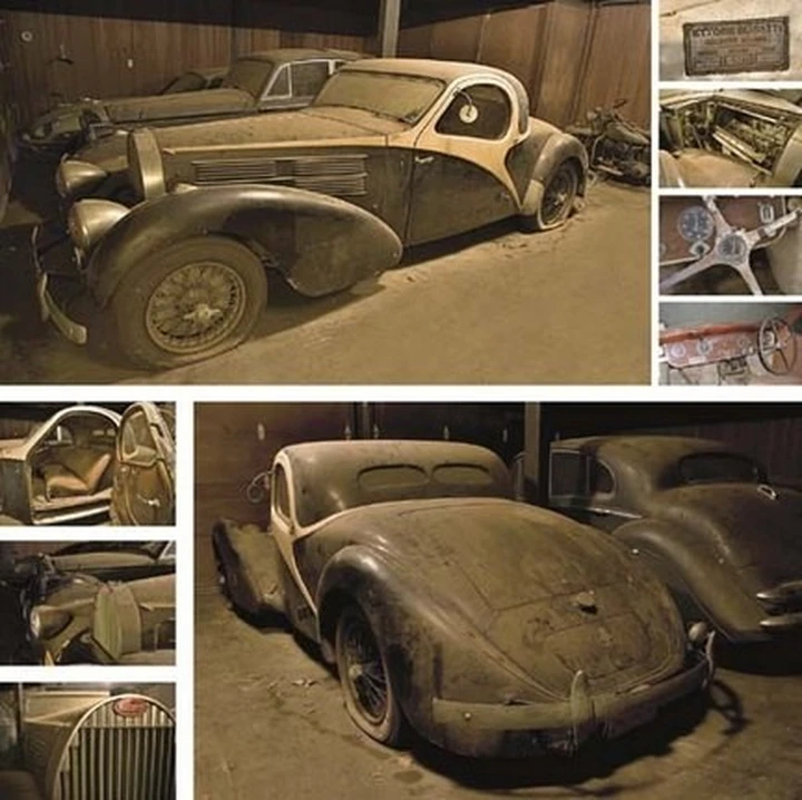 Ritrovata una Bugatti 57C Atalante dimenticata...