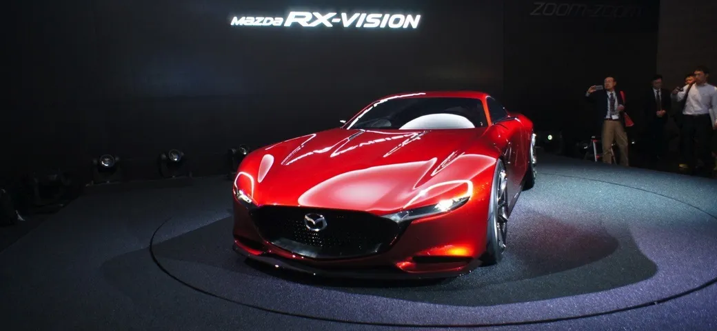 Mazda RX-Vision al Salone di Tokyo 2015 Live