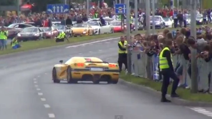 Rally Gran Turismo 2013: una Koenigsegg si schianta sul pubblico. 17 feriti