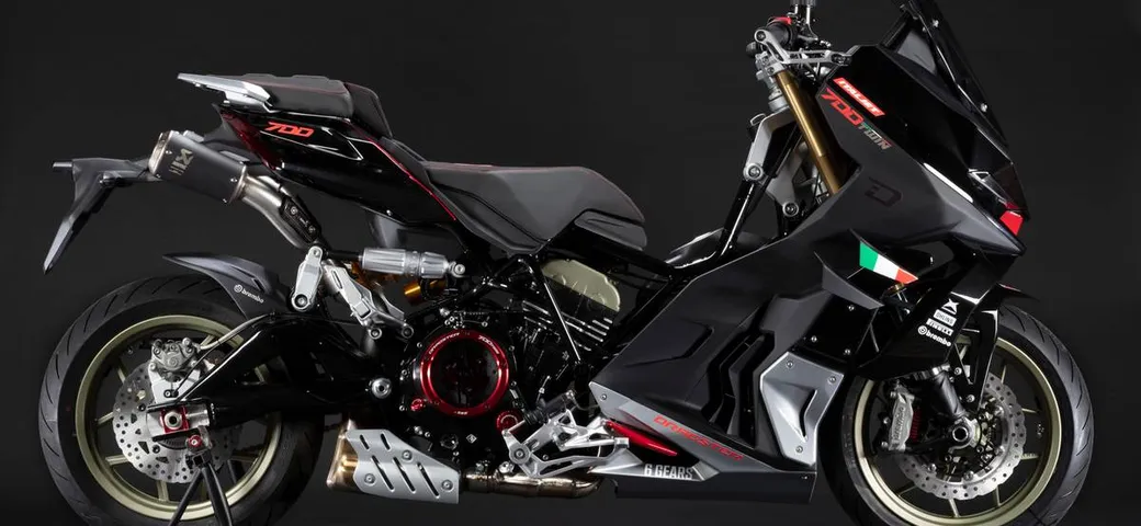Italjet Dragster 700 Twin Limited Edition: hyperscooter da 68 CV in serie numerata