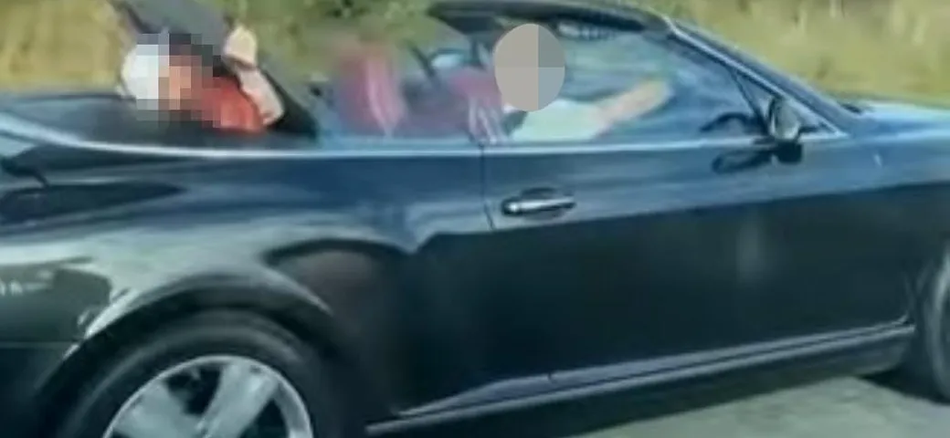 Come non trasportare oggetti ingombranti su una Bentley Cabrio [Video]