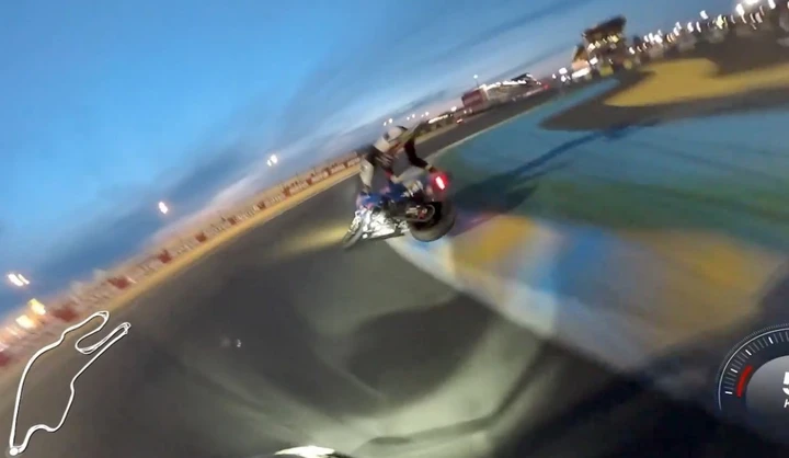 24 Ore di Le Mans, in pista di notte con Niccolò Canepa [Video]