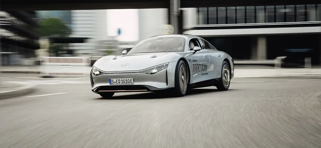 Mercedes-Benz Vision EQXX: autonomia da record