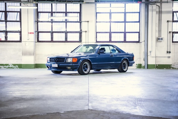 Mercedes-Benz 500 SEC AMG Wide Body all'asta da Bolaffi