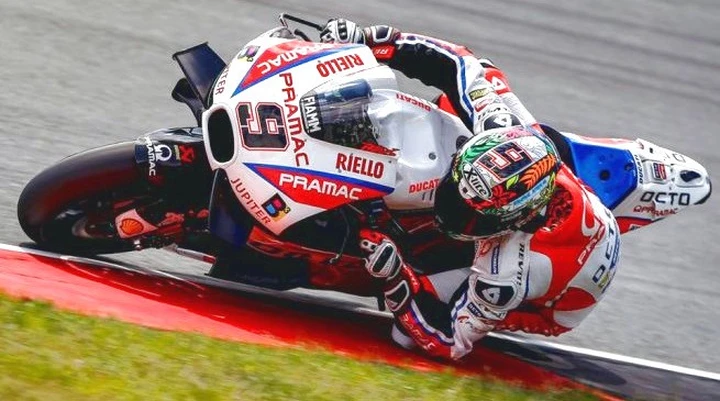 Petrucci 4° al Sachsenring: 