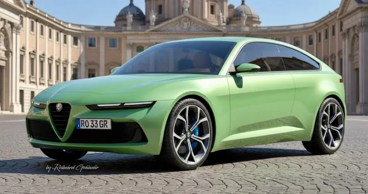 Alfa Romeo Alfasud, il render che riporta in auge la compatta col Boxer