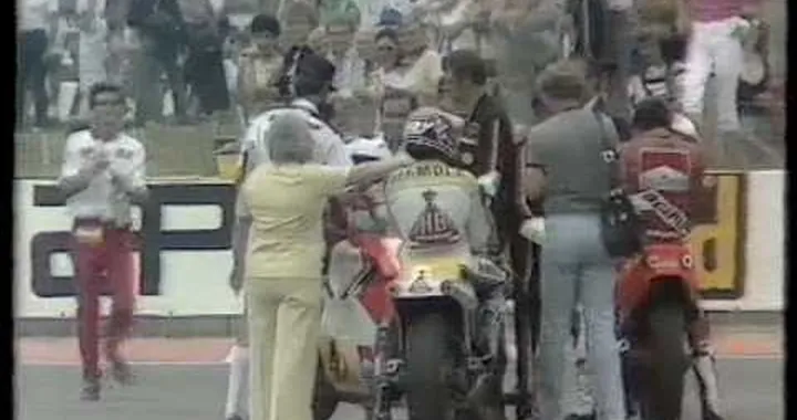 Kenny Roberts Silverstone GP 1983 Sheene/Lawson/Mamola/Murray Walker ;-) (Better Version)