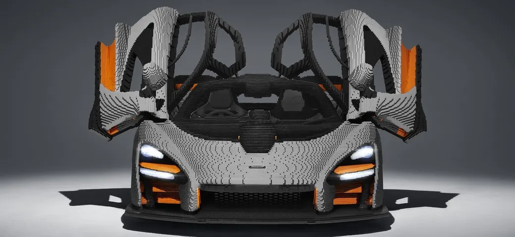 McLaren Senna Lego: replica della supercar coi mattoncini