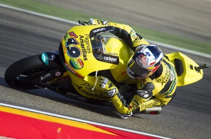 Moto2 Aragon 2014: vince Maverick Vinales su Rabat e Zarco, 5° Morbidelli