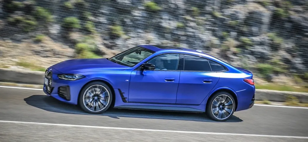 BMW i4 M50 Sport: prova su strada