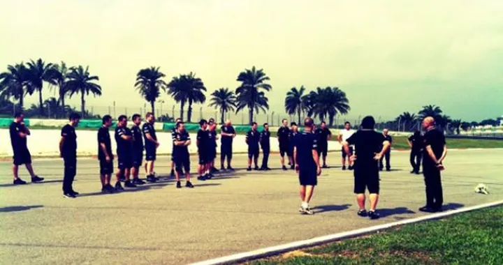 La Honda saluta il Sic nella curva maledetta di Sepang
