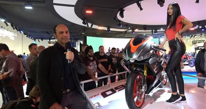 Eicma 2018 - Stand Aprilia - RS660 Concept