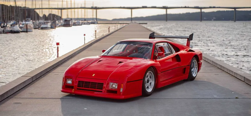 Ferrari 288 GTO Evoluzione, all’asta la “madre” della F40