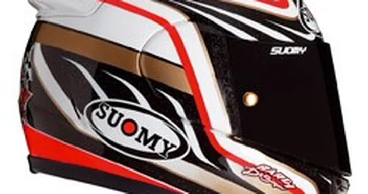 Nuove grafiche per il casco Suomy di Max Neukirchner