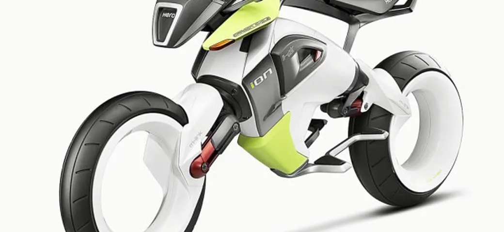 Hero iON: un concept con cella a idrogeno dall'India [video]