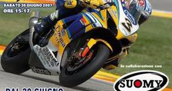 Max Biaggi al Pogliani Store Milano questo sabato!