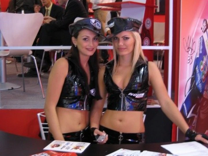Eicma: Marco Melandri allo stand Nolan Group