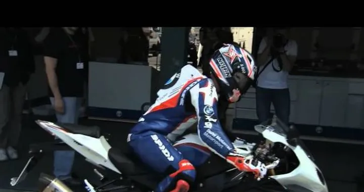 BMW S1000RR Superbike Test Misano 2012: l'intervista a Marco Melandri