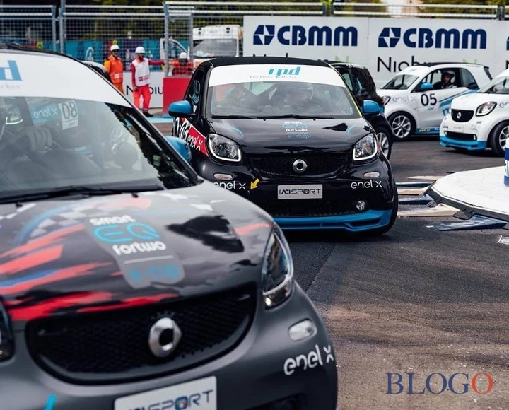 Formula E: il trofeo smart EQ fortwo e-cup sulle strade dell'Eur [Video]