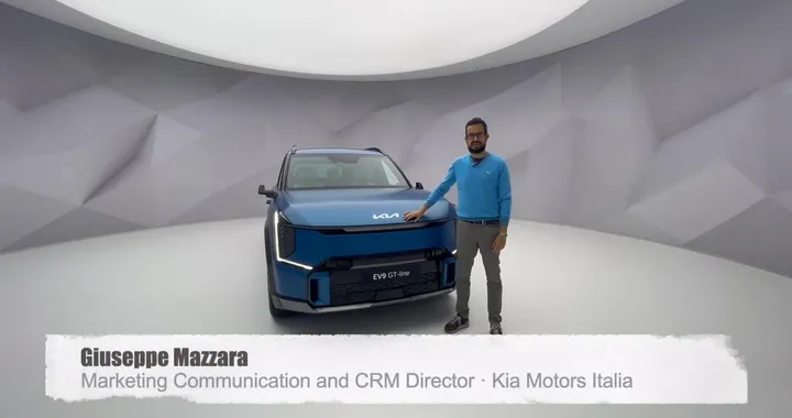 Kia EV9, debutta il nuovo SUV elettrico a tre file: intervista a Giuseppe Mazzara [VIDEO]