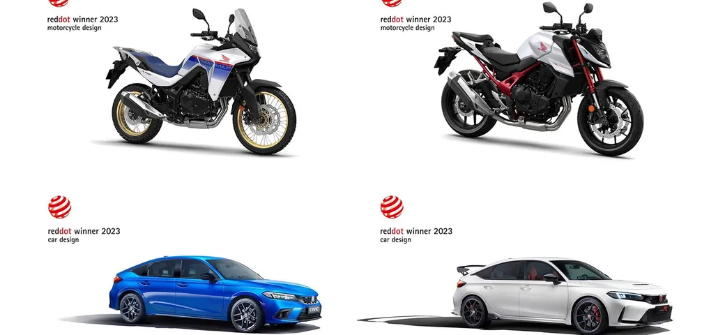 Honda trionfa ai Red Dot con Transalp e Hornet