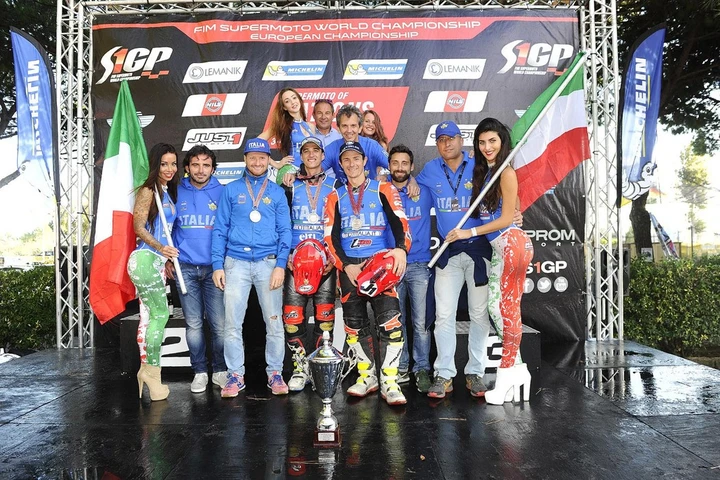 Supermoto delle Nazioni: argento per l'Italia